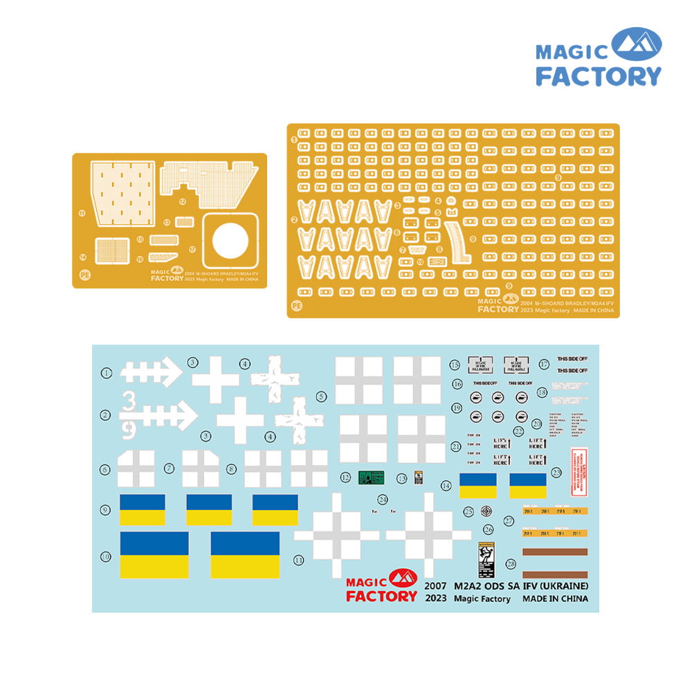 Magic Factory MILITARY MODEL Magic Factory Military 1/35 M2A2 ODS-SA IFV (Ukraine) Kit