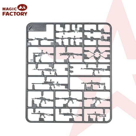 Magic Factory MILITARY MODEL Magic Factory Military 1/35 Russian Individual Weapons Set Kit