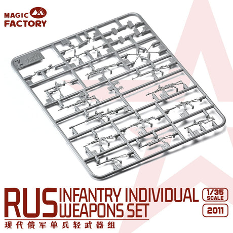 Magic Factory MILITARY MODEL Magic Factory Military 1/35 Russian Individual Weapons Set Kit
