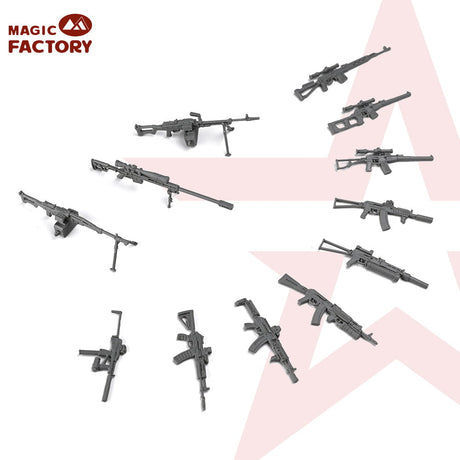 Magic Factory MILITARY MODEL Magic Factory Military 1/35 Russian Individual Weapons Set Kit