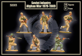 Mars MILITARY MODEL Mars Military 1/32 Soviet Infantry Afghan War 1979-1989 (18) Kit