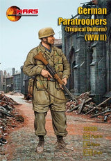 Mars MILITARY MODELS Mars Models 1/32 WWII German Paratroopers Tropical Uniform (15) Kit