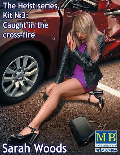 Master Box MILITARY MODEL Master Box 1/24 The Heist: Sarah Woods Caught in Crossfire (New Tool) Kit