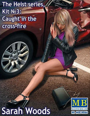 Master Box MILITARY MODEL Master Box 1/24 The Heist: Sarah Woods Caught in Crossfire (New Tool) Kit