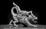 Master Box MILITARY MODEL Master Box Ltd 1/24 World of Fantasy: Graggeron & Halseya Female Warrior Lying on Animal Kit