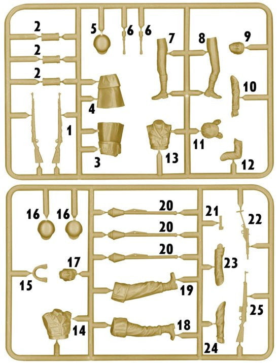 Master Box MILITARY MODEL Master Box Ltd 1/35 Children (2) w/Ammo Cart Heading to the Frontline Kit