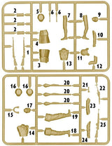Master Box MILITARY MODEL Master Box Ltd 1/35 Children (2) w/Ammo Cart Heading to the Frontline Kit