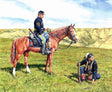 Master Box MILITARY MODEL Master Box Ltd 1/35 Civil War Yankee Scout & Indian Tracker w/Horses Kit