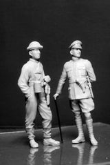 Master Box MILITARY MODEL Master Box Ltd 1/35 French, German, British Private & Officer Tankmen of WWI (6) Kit