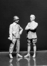 Master Box MILITARY MODEL Master Box Ltd 1/35 French, German, British Private & Officer Tankmen of WWI (6) Kit