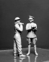 Master Box MILITARY MODEL Master Box Ltd 1/35 French, German, British Private & Officer Tankmen of WWI (6) Kit