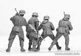 Master Box MILITARY MODEL Master Box Ltd 1/35 German Infantry Western Europe 1944-45 (4) Kit