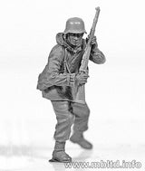 Master Box MILITARY MODEL Master Box Ltd 1/35 German Infantry Western Europe 1944-45 (4) Kit