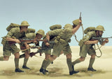Master Box MILITARY MODEL Master Box Ltd 1/35 US Soldiers & Civilians France (6 Figs, 2 Horses & Cart) Kit