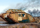 Master Box MILITARY MODEL Master Box Ltd 1/72 British Male Mk I Tank Somme Battle 1916 Kit