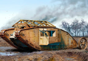 Master Box MILITARY MODEL Master Box Ltd 1/72 British Male Mk I Tank Somme Battle 1916 Kit
