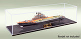 Master Tools HOBBY TOOLS Master Tools Showcase for 1/700 Ships (19.6"L x 5.8"W x 4.5"H) Black Base