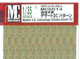 Meister Chronicle DECALS Meister Chronicle Decals 1/35 Modern US Camouflage Schema Desert 3C
