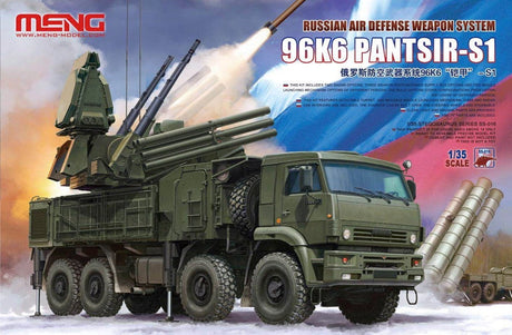 Meng MILITARY MODEL Meng 1/35 96k6 Pantsir-S1 Russian Air defense Weapon System (New Tool) Kitir