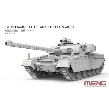 Meng MILITARY MODEL Meng 1/35 Chieftain Mk 10 British Main Battle Tank Kit