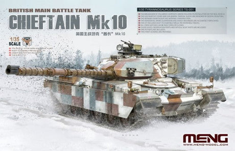 Meng MILITARY MODEL Meng 1/35 Chieftain Mk 10 British Main Battle Tank Kit