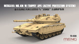 Meng MILITARY MODEL Meng 1/35 Merkava Mk 4M Israeli Main Battle Tank w/Trophy Active Protection System (New Tool) Kit