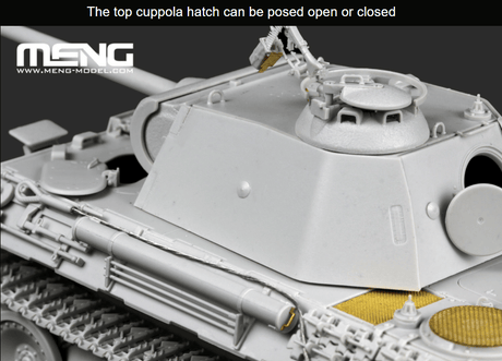 Meng MILITARY MODEL Meng 1/35 SdKfz 171 Panther Ausf A Early German Medium Tank Kit