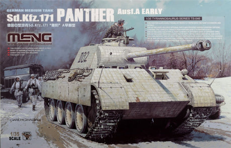 Meng MILITARY MODEL Meng 1/35 SdKfz 171 Panther Ausf A Early German Medium Tank Kit