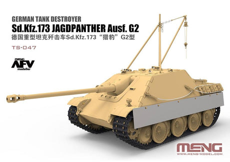 Meng MILITARY MODEL Meng 1/35 SdKfz 173 Jagdpanther Ausf G2 German Tank Destroyer Kit