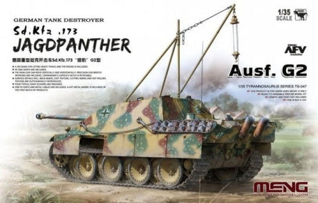 Meng MILITARY MODEL Meng 1/35 SdKfz 173 Jagdpanther Ausf G2 German Tank Destroyer Kit