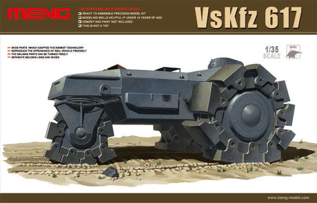 Meng MILITARY MODEL Meng 1/35 VsKfz 617 German WWII Minesweeper Kit