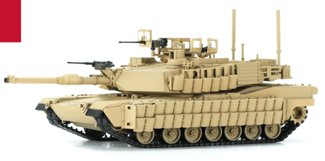 Meng MILITARY MODEL Meng 1/72 US M1A2 SEP Abrams Tusk II Main Battle Tank Kit