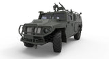 Meng MILITARY MODELS Meng 1/35 GAZ233115 Tiger-M SPN SPV Russian All-Terrain Vehicle Kit