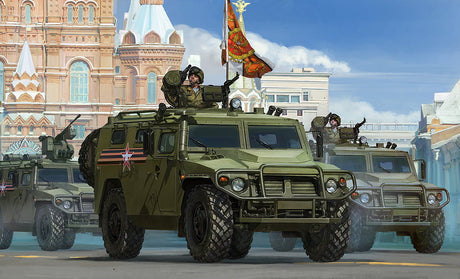Meng MILITARY MODELS Meng 1/35 GAZ233115 Tiger-M SPN SPV Russian All-Terrain Vehicle Kit