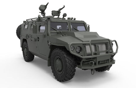 Meng MILITARY MODELS Meng 1/35 GAZ233115 Tiger-M SPN SPV Russian All-Terrain Vehicle Kit