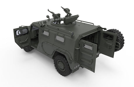 Meng MILITARY MODELS Meng 1/35 GAZ233115 Tiger-M SPN SPV Russian All-Terrain Vehicle Kit