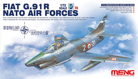 Meng MODEL AIRCRAFT Meng 1/72 FIAT G.91R Nato Air Forces Kit