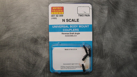 Micro Trains MICRO TRAINS / 001 02 009 UNIVERSAL BODY MOUNT COUPLERS (1025-1) formally 1023 N Scale