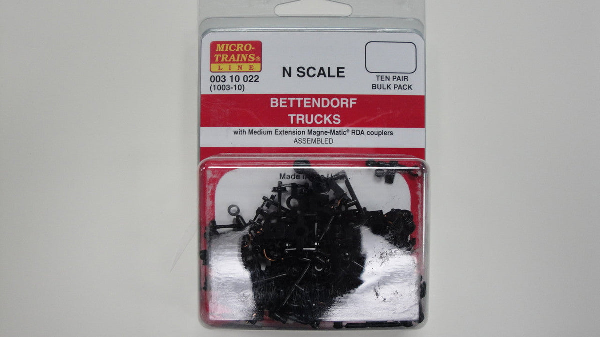 Micro Trains MICRO TRAINS / 003 10 022 BETTENDORF TRUCKS (1003-10) -  (SCALE=N)