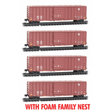 Micro Trains Micro Trains 993 00 193 BNSF 4-pk- RP#193 N Scale