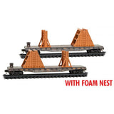 Micro Trains Micro Trains 993 02 222 NS Norfolk Southern Ribbon Rail 2 Pack N Scale