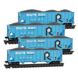 Micro Trains MICRO TRAINS 99300191 RI - Rock Island 4-Pack N Scale