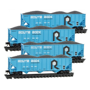 Micro Trains MICRO TRAINS 99300191 RI - Rock Island 4-Pack N Scale