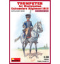 MiniArt 1/16 Figures MiniArt 16033 1/16 Trumpeter 1st Westphalian Cuirassiers Regiment 1813 (Napoleonic Wars) Figure Model Kit