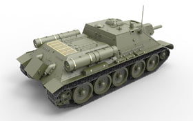 MiniArt 1/35 (AFV) Armored Fighting Vehicle MiniArt 35181 1/35 WWII Soviet SU-122 Early Production Model Tank Kit