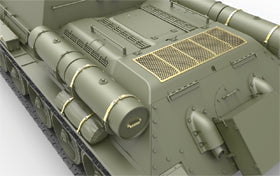 MiniArt 1/35 (AFV) Armored Fighting Vehicle MiniArt 35181 1/35 WWII Soviet SU-122 Early Production Model Tank Kit