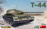 MiniArt 1/35 (AFV) Armored Fighting Vehicle MiniArt 35356 1/35 WWII T44 Soviet Medium Tank with Interior Model Kit