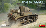 MiniArt 1/35 (AFV) Armored Fighting Vehicle MiniArt 35425 1/35 M3 Stuart Light Tank Initial Model Kit
