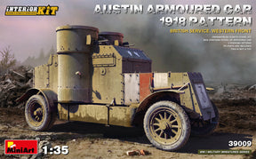 MiniArt 1/35 (AFV) Armored Fighting Vehicle MiniArt 39009 1/35 1918 Pattern Austin Armored Car Western Front British Service Model Kit
