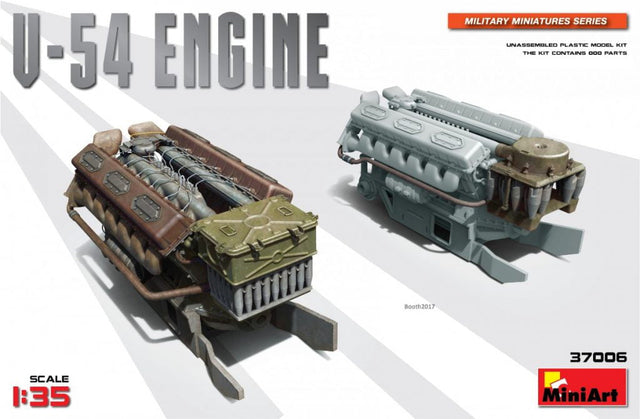MiniArt 1/35 AFV Detail Accessories MiniArt 37006 1/35 V-54 Engine Model Kit